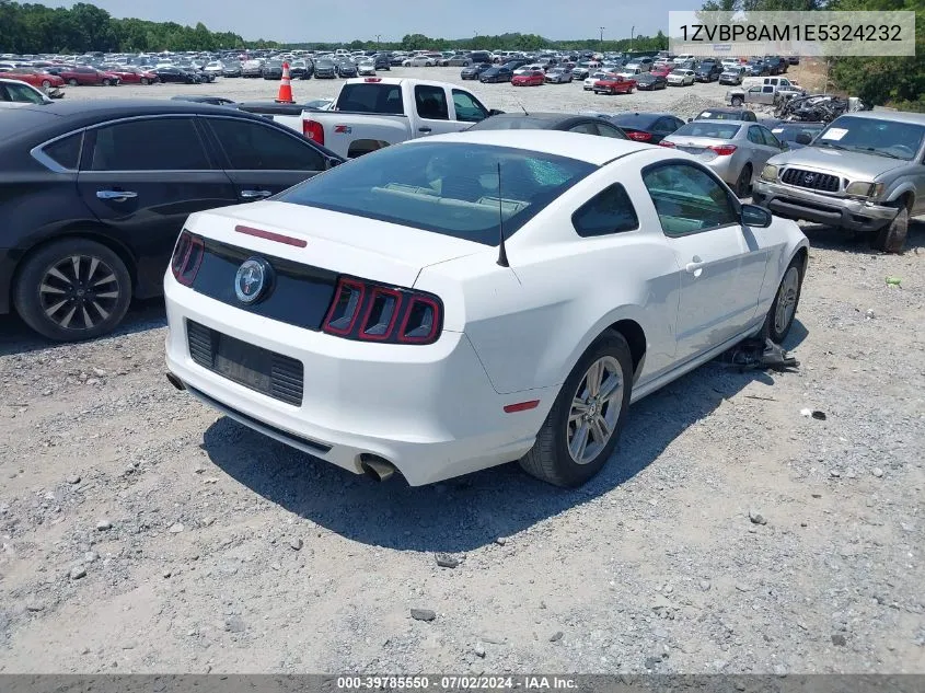 2014 Ford Mustang V6 VIN: 1ZVBP8AM1E5324232 Lot: 39785550