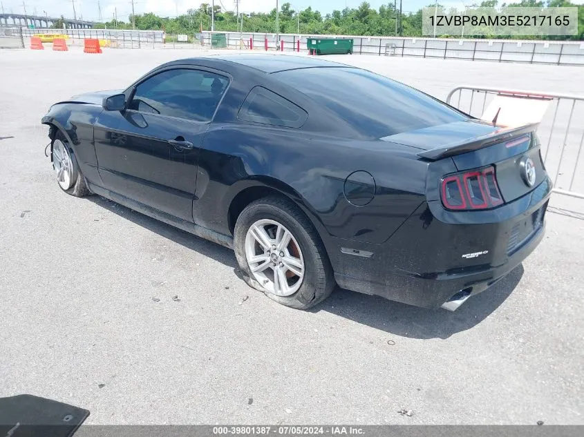 2014 Ford Mustang V6 VIN: 1ZVBP8AM3E5217165 Lot: 39801387