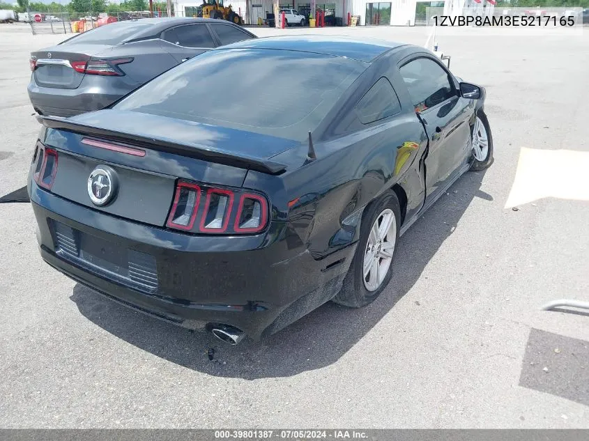 2014 Ford Mustang V6 VIN: 1ZVBP8AM3E5217165 Lot: 39801387