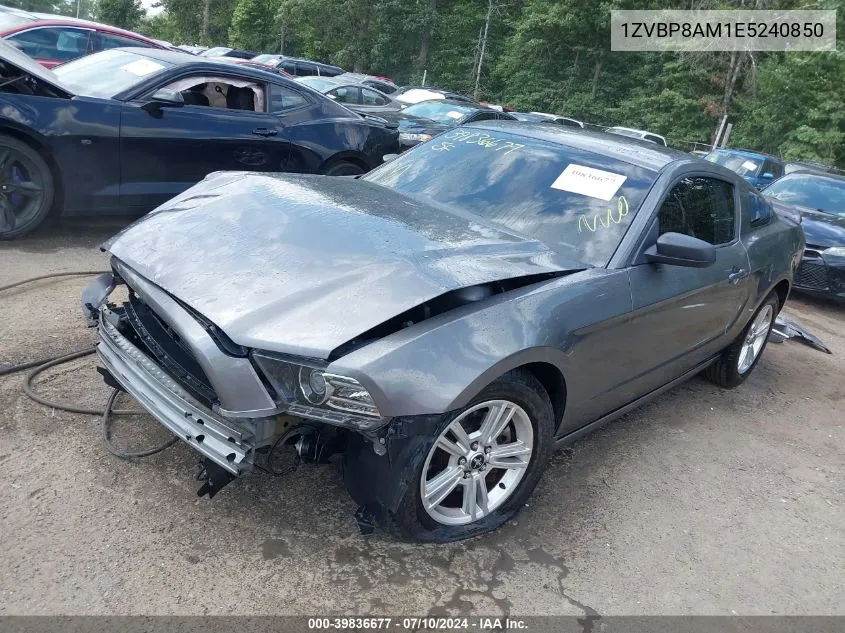 1ZVBP8AM1E5240850 2014 Ford Mustang V6