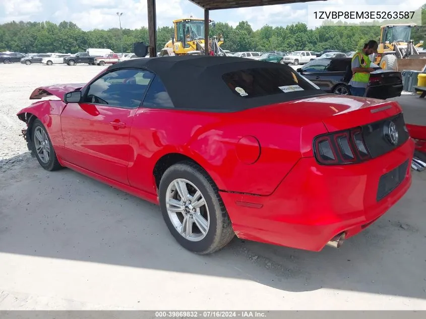 2014 Ford Mustang V6 VIN: 1ZVBP8EM3E5263587 Lot: 39869832