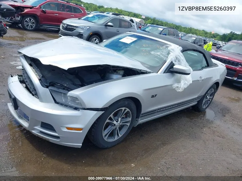 2014 Ford Mustang V6 Premium VIN: 1ZVBP8EM5E5260397 Lot: 39977966