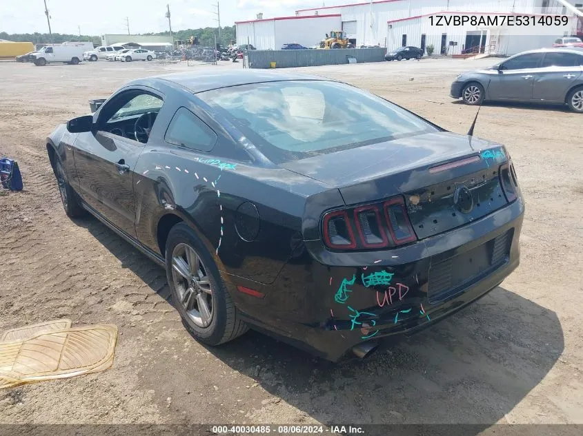 2014 Ford Mustang V6 VIN: 1ZVBP8AM7E5314059 Lot: 40030485