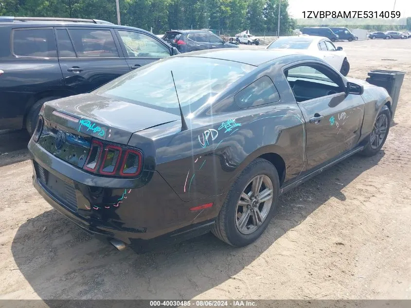 2014 Ford Mustang V6 VIN: 1ZVBP8AM7E5314059 Lot: 40030485