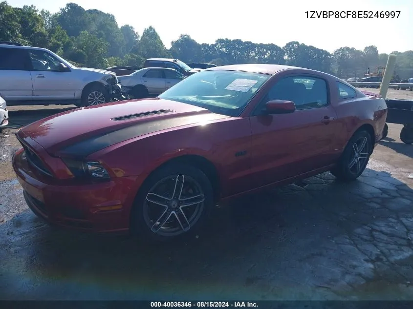 1ZVBP8CF8E5246997 2014 Ford Mustang Gt