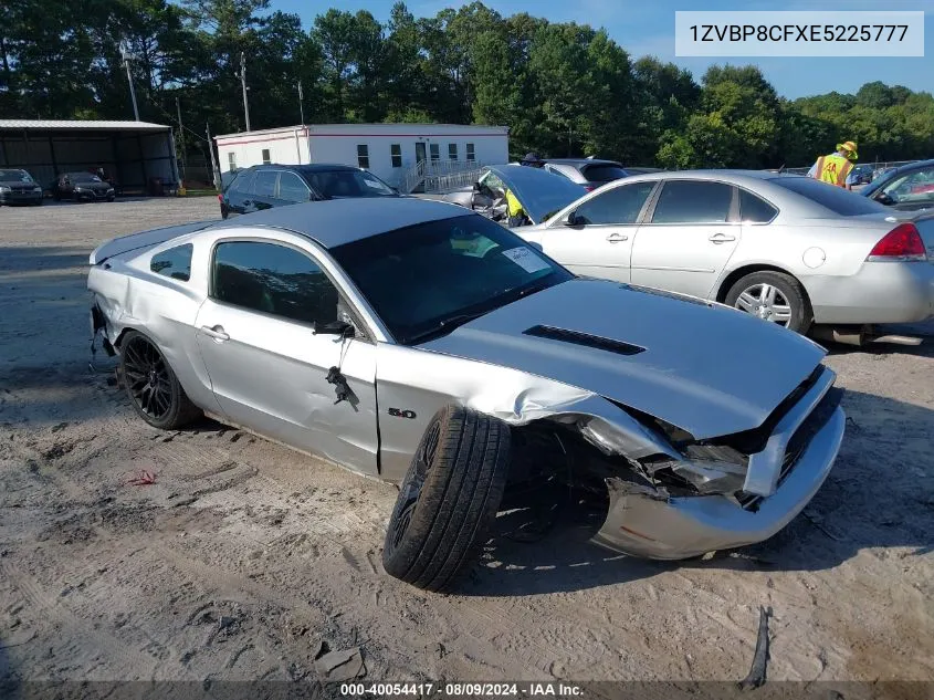 2014 Ford Mustang Gt Premium VIN: 1ZVBP8CFXE5225777 Lot: 40054417