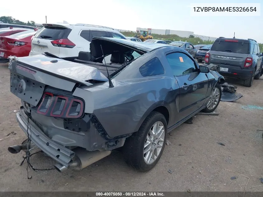 1ZVBP8AM4E5326654 2014 Ford Mustang V6 Premium