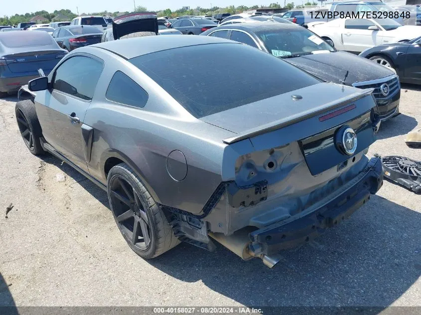 2014 Ford Mustang V6 Premium VIN: 1ZVBP8AM7E5298848 Lot: 40158027