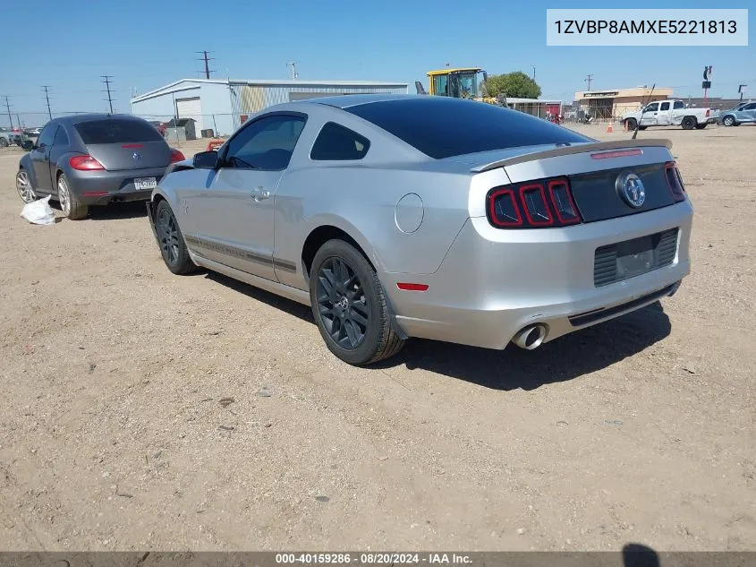 2014 Ford Mustang V6 Premium VIN: 1ZVBP8AMXE5221813 Lot: 40159286