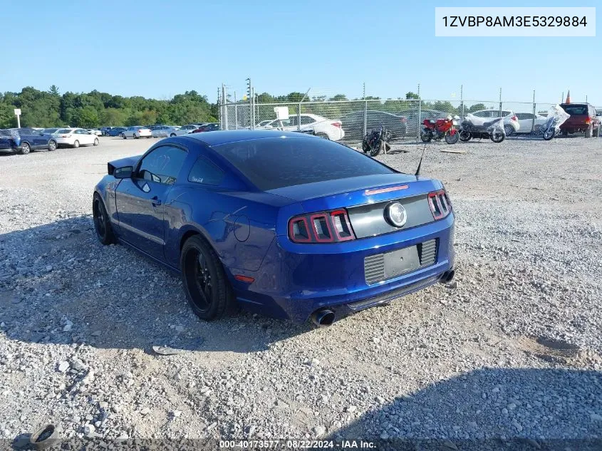 2014 Ford Mustang V6 VIN: 1ZVBP8AM3E5329884 Lot: 40173577