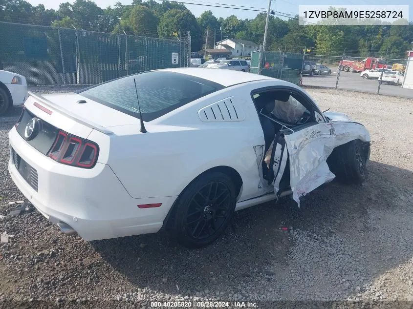 2014 Ford Mustang V6 Premium VIN: 1ZVBP8AM9E5258724 Lot: 40205820