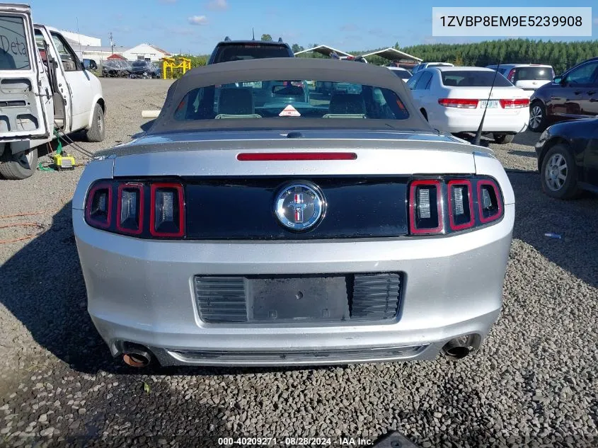 2014 Ford Mustang V6 Premium VIN: 1ZVBP8EM9E5239908 Lot: 40209271