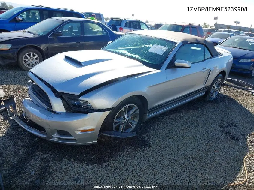 2014 Ford Mustang V6 Premium VIN: 1ZVBP8EM9E5239908 Lot: 40209271