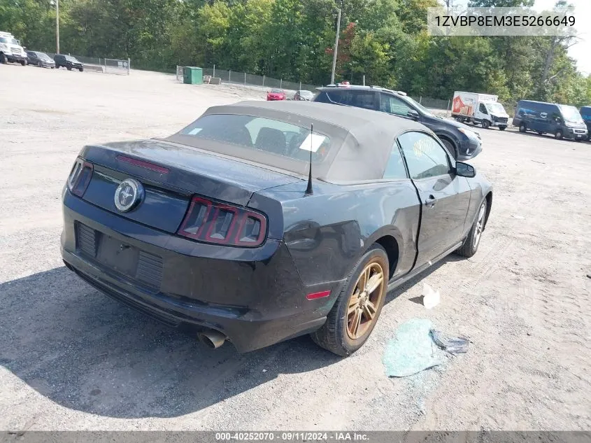 2014 Ford Mustang V6 VIN: 1ZVBP8EM3E5266649 Lot: 40252070