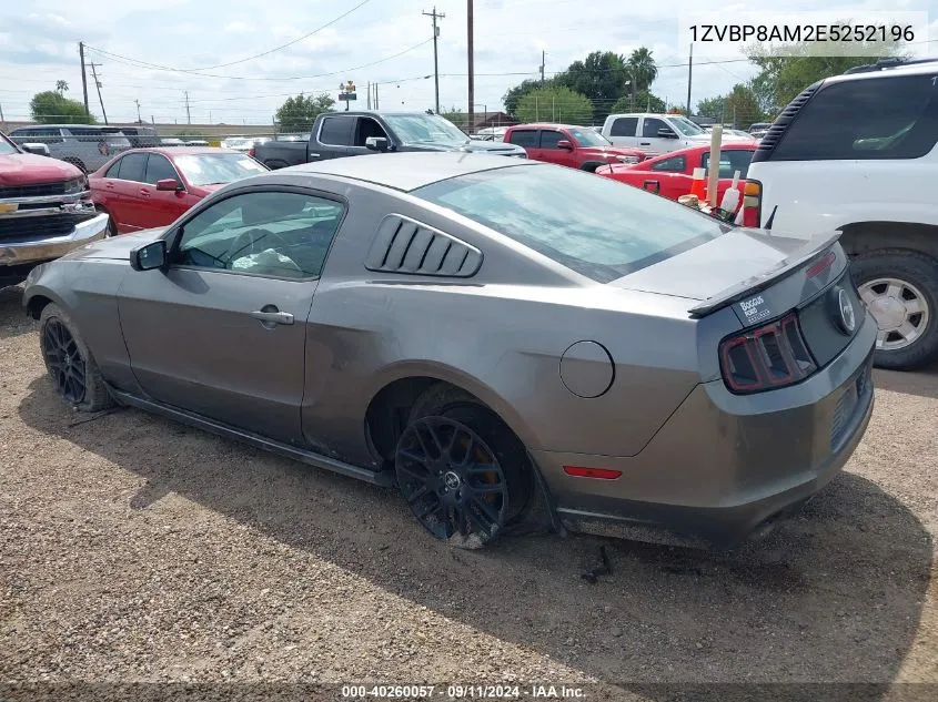 2014 Ford Mustang VIN: 1ZVBP8AM2E5252196 Lot: 40260057