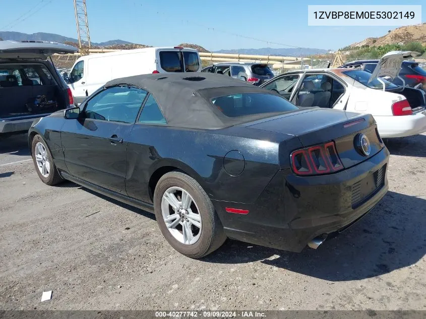 1ZVBP8EM0E5302149 2014 Ford Mustang V6