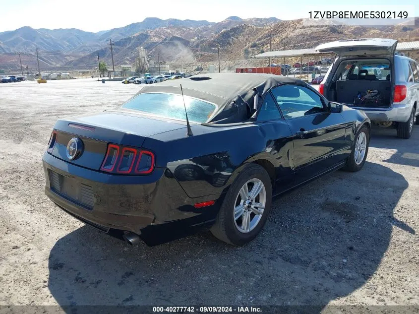 1ZVBP8EM0E5302149 2014 Ford Mustang V6