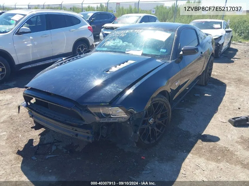 1ZVBP8CF7E5217037 2014 Ford Mustang Gt