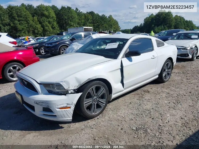 2014 Ford Mustang V6 Premium VIN: 1ZVBP8AM2E5223457 Lot: 40323043