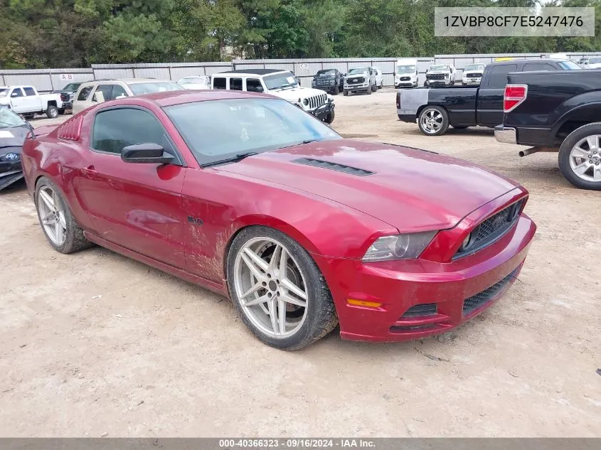 1ZVBP8CF7E5247476 2014 Ford Mustang Gt