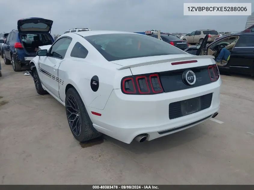 2014 Ford Mustang Gt VIN: 1ZVBP8CFXE5288006 Lot: 40383478