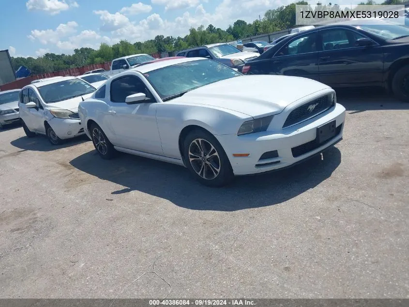 2014 Ford Mustang V6 Premium VIN: 1ZVBP8AMXE5319028 Lot: 40386084