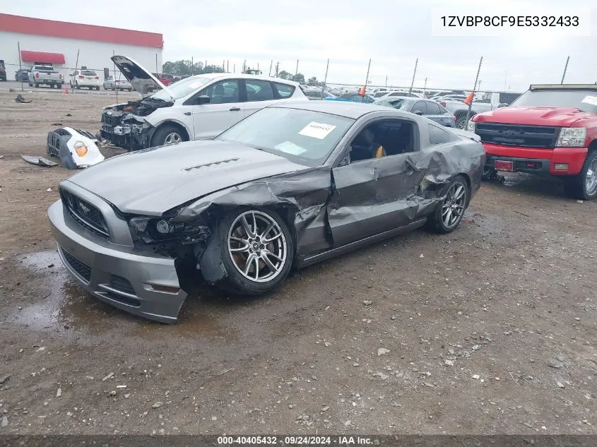 2014 Ford Mustang Gt Premium VIN: 1ZVBP8CF9E5332433 Lot: 40405432