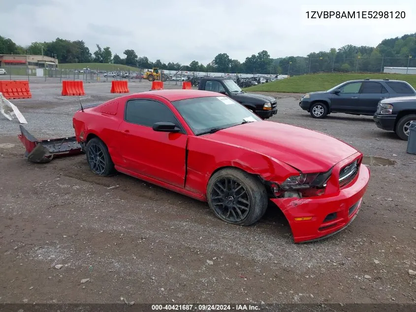 2014 Ford Mustang V6 VIN: 1ZVBP8AM1E5298120 Lot: 40421687