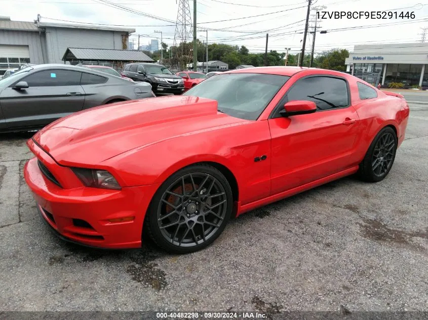 2014 Ford Mustang Gt Premium VIN: 1ZVBP8CF9E5291446 Lot: 40482298