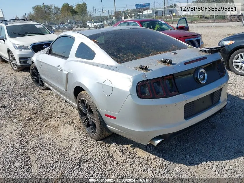 2014 Ford Mustang Gt Premium VIN: 1ZVBP8CF3E5295881 Lot: 40515802