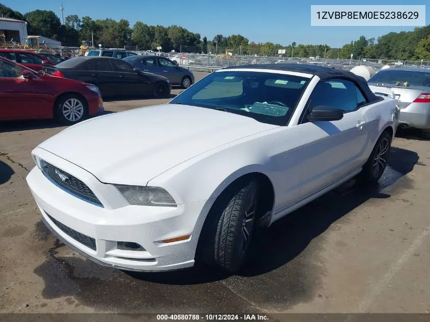 2014 Ford Mustang V6 VIN: 1ZVBP8EM0E5238629 Lot: 40580788