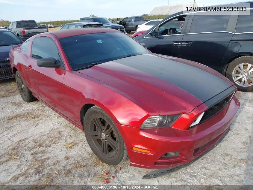 2014 Ford Mustang V6 VIN: 1ZVBP8AM6E5230833 Lot: 40608196