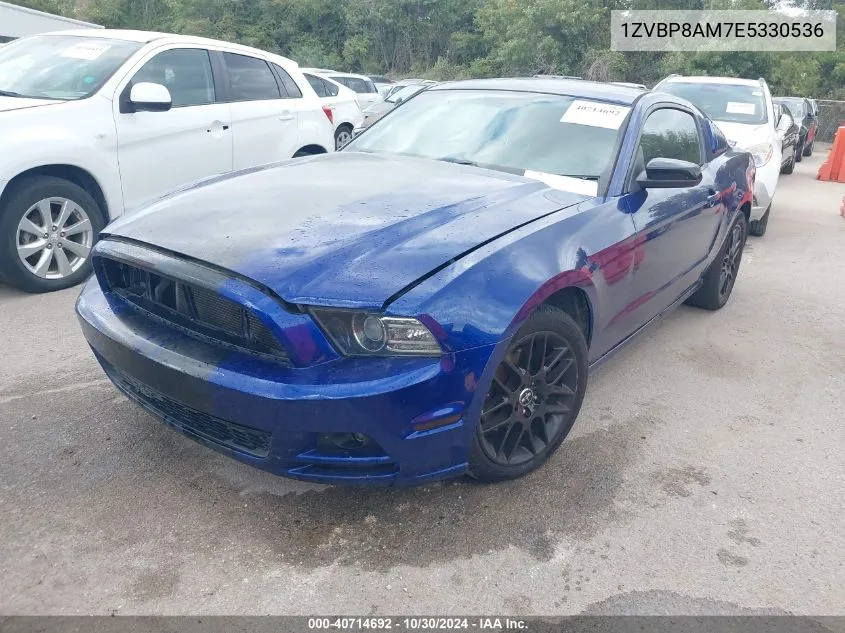 2014 Ford Mustang V6 VIN: 1ZVBP8AM7E5330536 Lot: 40714692