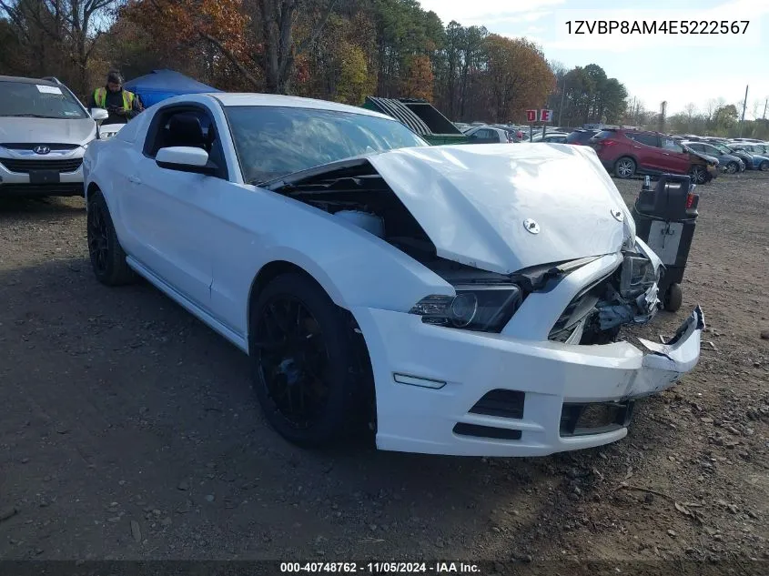 2014 Ford Mustang V6 Premium VIN: 1ZVBP8AM4E5222567 Lot: 40748762