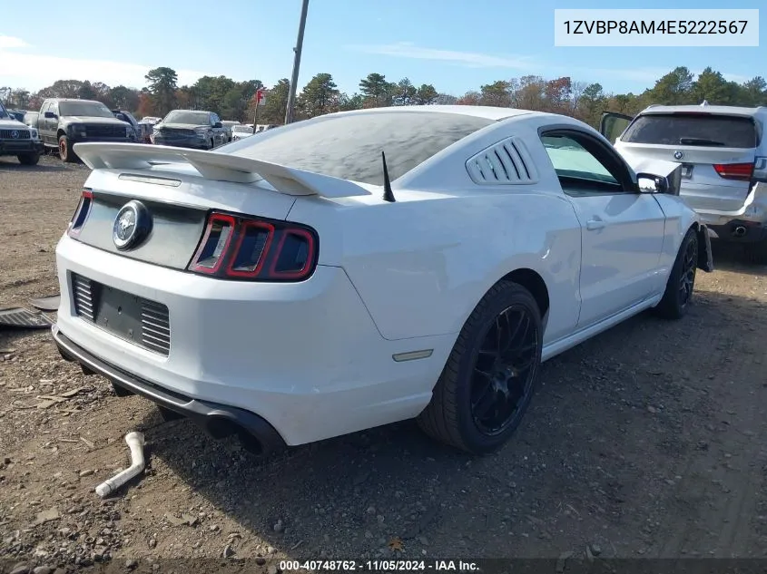 1ZVBP8AM4E5222567 2014 Ford Mustang V6 Premium