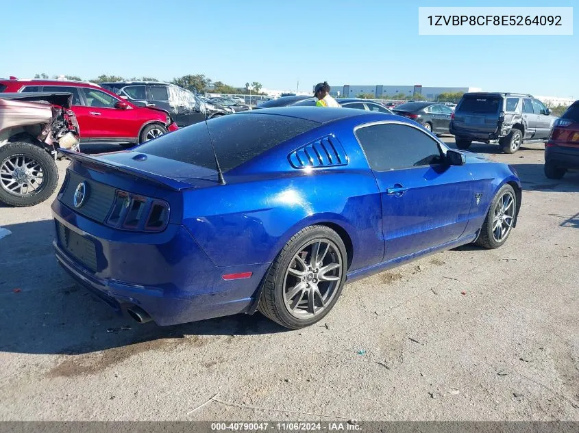 2014 Ford Mustang Gt Premium VIN: 1ZVBP8CF8E5264092 Lot: 40790047