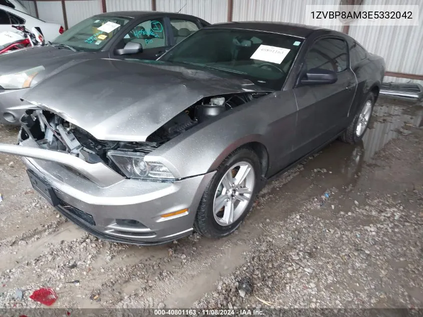 2014 Ford Mustang V6 VIN: 1ZVBP8AM3E5332042 Lot: 40801163