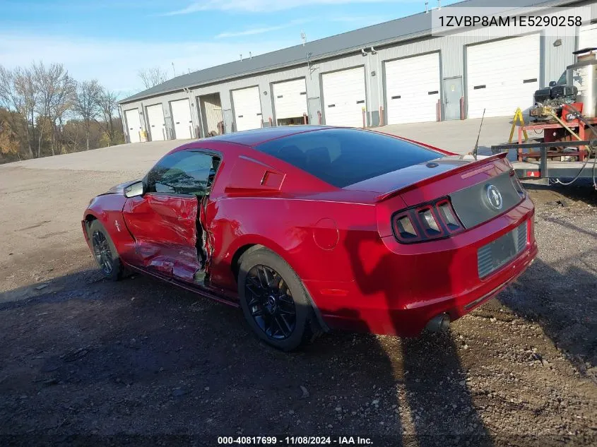 2014 Ford Mustang V6 Premium VIN: 1ZVBP8AM1E5290258 Lot: 40817699