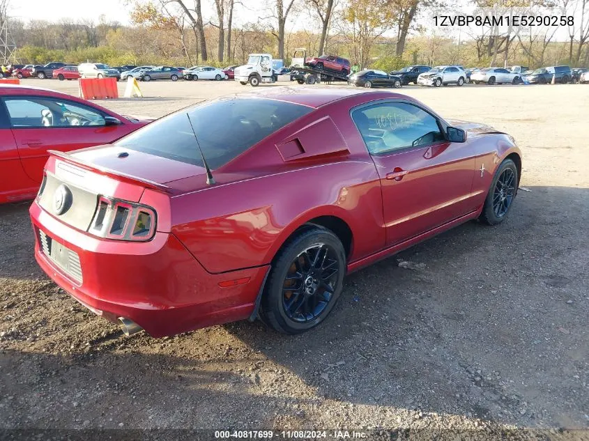 2014 Ford Mustang V6 Premium VIN: 1ZVBP8AM1E5290258 Lot: 40817699