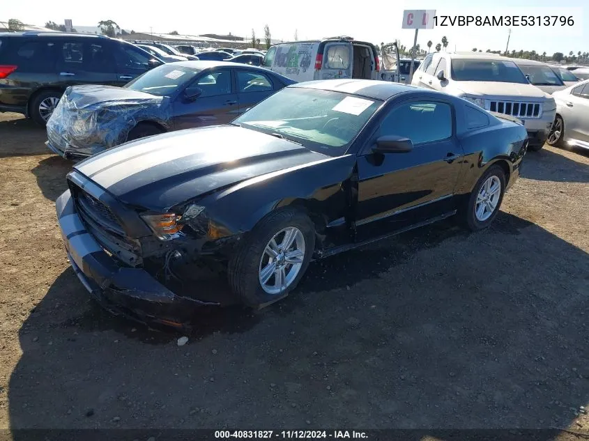 2014 Ford Mustang V6 VIN: 1ZVBP8AM3E5313796 Lot: 40831827