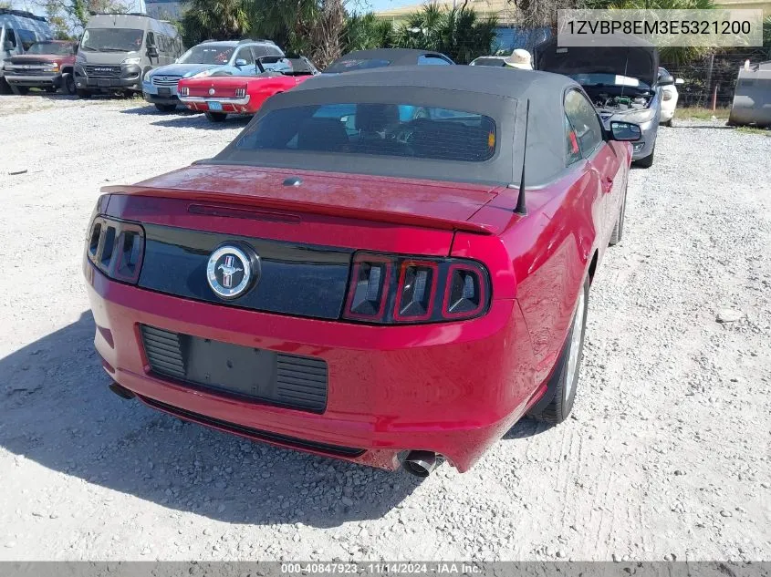 2014 Ford Mustang V6 Premium VIN: 1ZVBP8EM3E5321200 Lot: 40847923