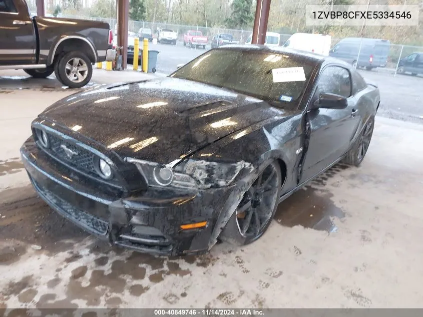 2014 Ford Mustang Gt Premium VIN: 1ZVBP8CFXE5334546 Lot: 40849746