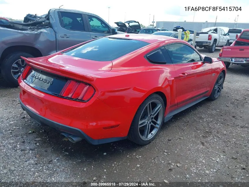 1FA6P8CF8F5415704 2015 Ford Mustang Gt Premium