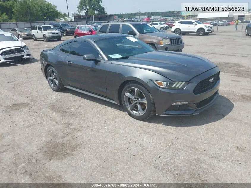 1FA6P8AM2F5356828 2015 Ford Mustang V6