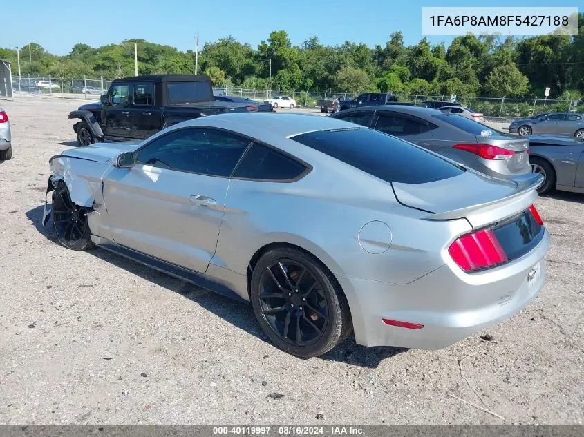 1FA6P8AM8F5427188 2015 Ford Mustang V6