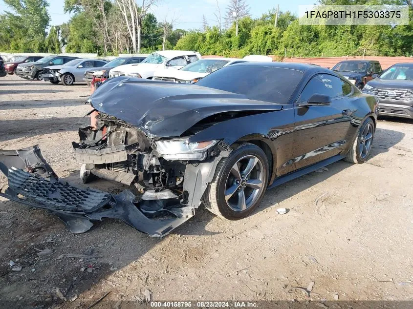 1FA6P8TH1F5303375 2015 Ford Mustang Ecoboost