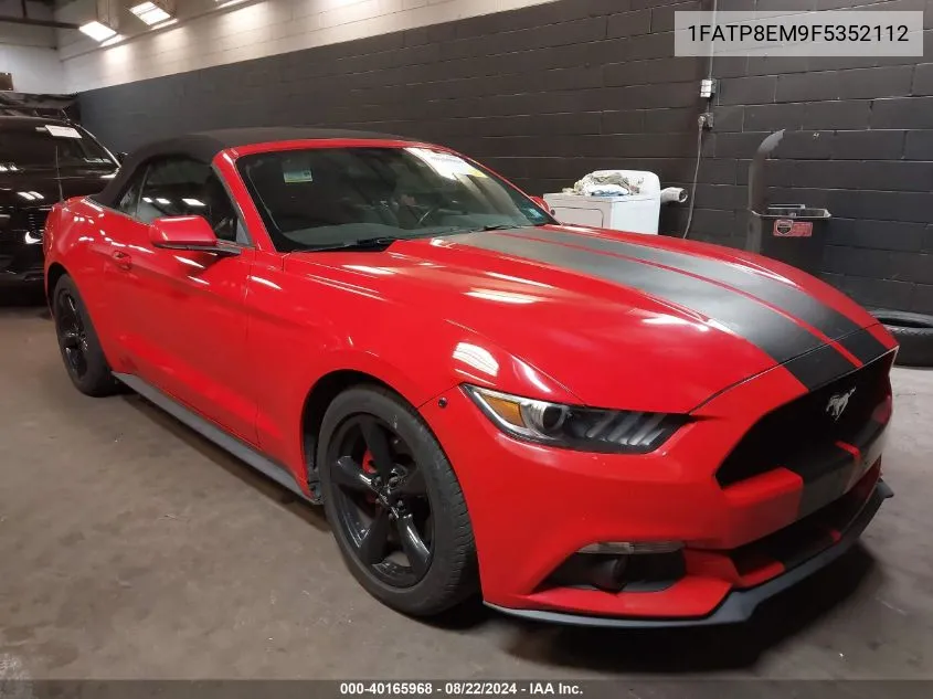 1FATP8EM9F5352112 2015 Ford Mustang V6