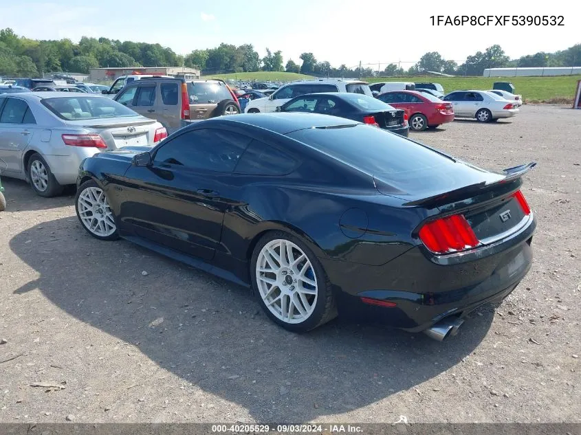 1FA6P8CFXF5390532 2015 Ford Mustang Gt