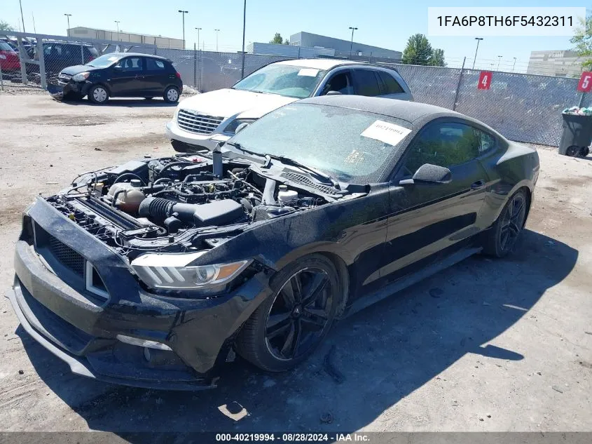 1FA6P8TH6F5432311 2015 Ford Mustang Ecoboost Premium