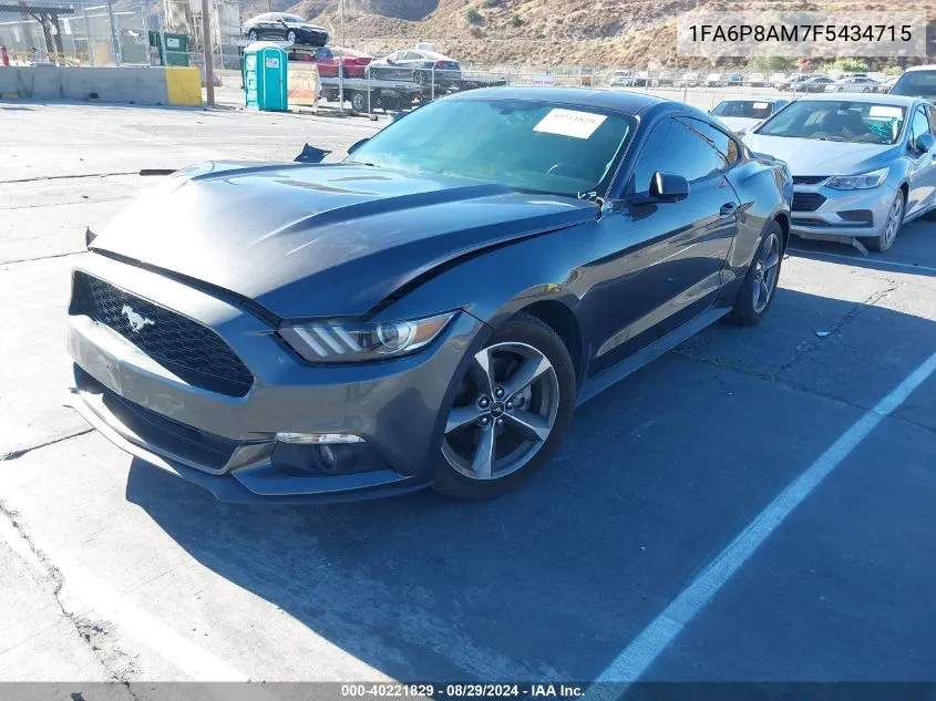 1FA6P8AM7F5434715 2015 Ford Mustang V6